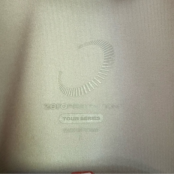 Gore Orange Quarter-Zip Men's high visibility wind breaker pullover jacket large - Picture 6 of 13